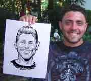 caricature party guy